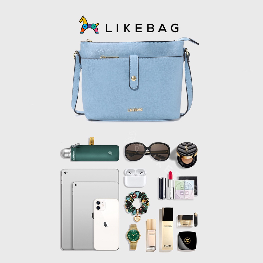 Túi đeo chéo nữ thời trang LIKEBAG da PU cao cấp chống nước 215XK1596 - LIBAGI