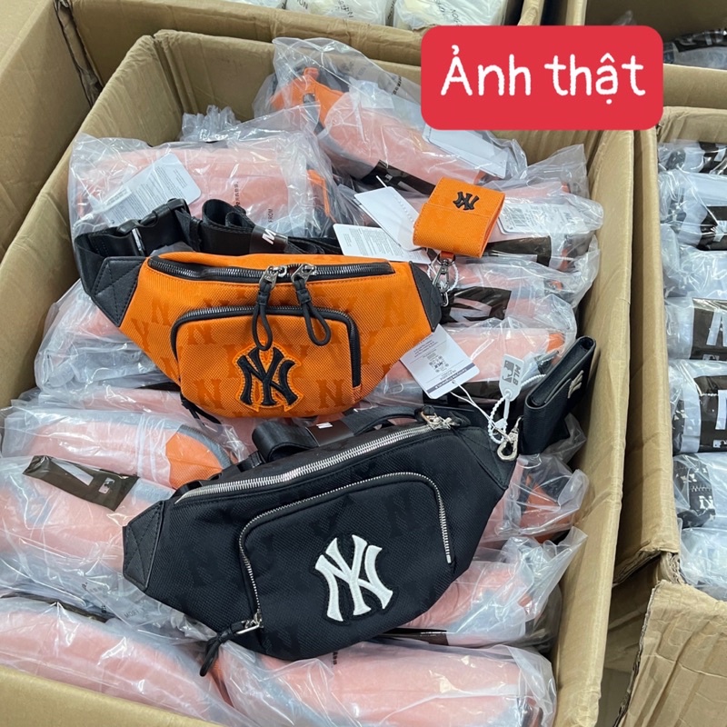 [TẶNG TÚI GIẤY] Túi Bao Tử MLB Mono In Mờ Cao Cấp TQXK