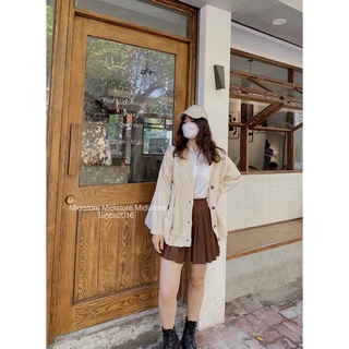 Áo Cardigan len trơn