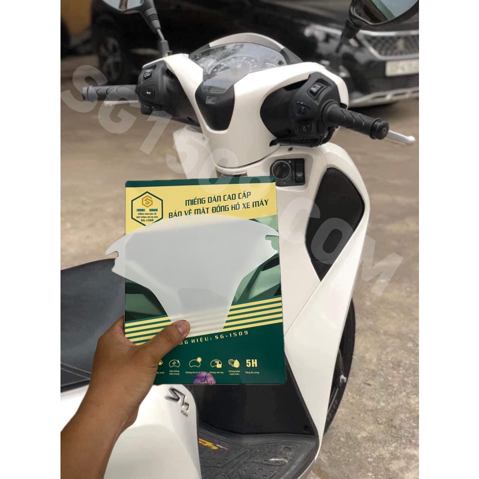 PPF SH | MIẾNG DÁN PPF HONDA SH 2017, 2018, 2019  CHỐNG TRẦY XƯỚC, PHỤC HỒI VẾT XƯỚC, LÀM MỚI MẶT ĐỒNG HỒ XE, SG1509