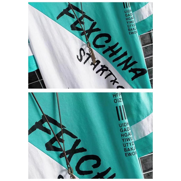 Áo Thun Tay Ngắn Cổ Tròn Oversize M-4XL Dành Cho Nam W04