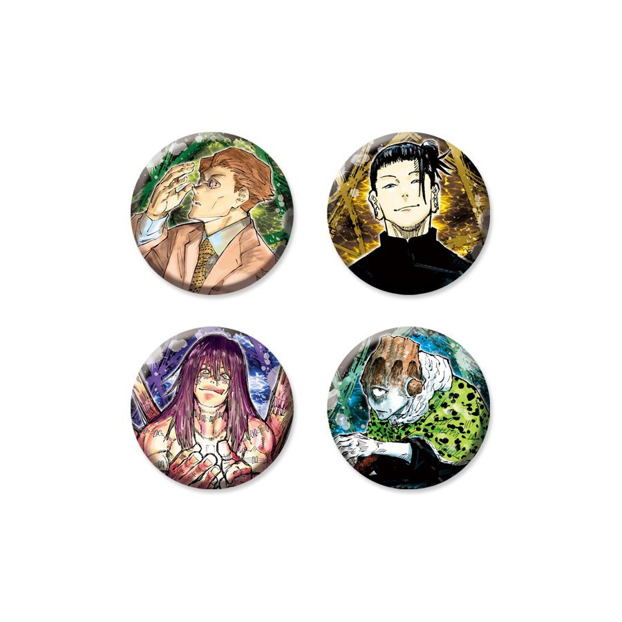 Huy hiệu IN HÌNH CHÚ THUẬT HỒI CHIẾN JUJUTSU KAISEN anime chibi dễ thương xinh xắn