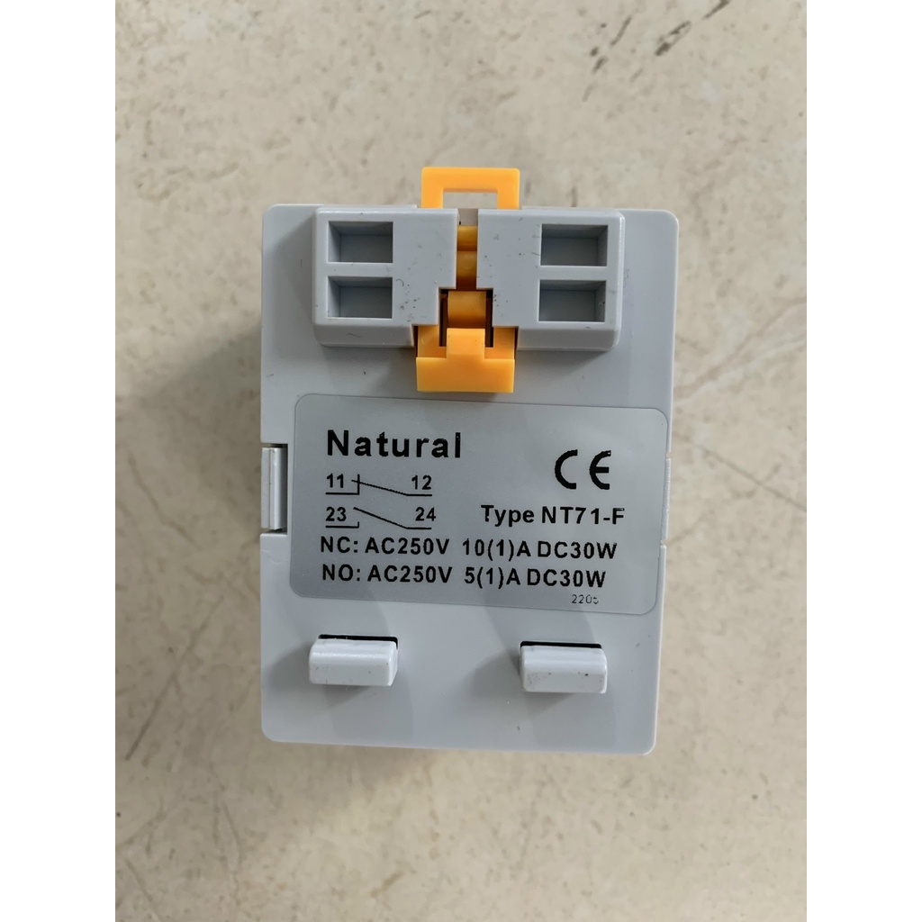 BỘ ĐIỀU KHIỂN SẤY VÀ QUẠT THERMOSTAT NT71-F NO+NC