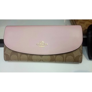 VÍ COACH DÀI NẮP TRƠN PHỐI( BA MẪU - ẢNH THẬT)