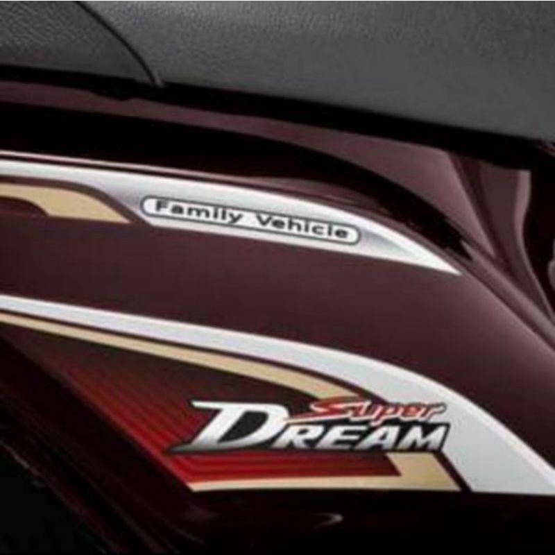 Bộ tem dán xe Super DREAM lùn 110 đời 2014