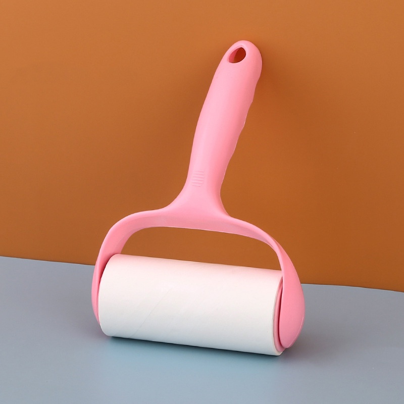 Cây lăn bụi quần áo giường dính lông chó mèo iLita đa năng muji mini cán dài 16cm 60 90 lớp làm sạch chăn nệm