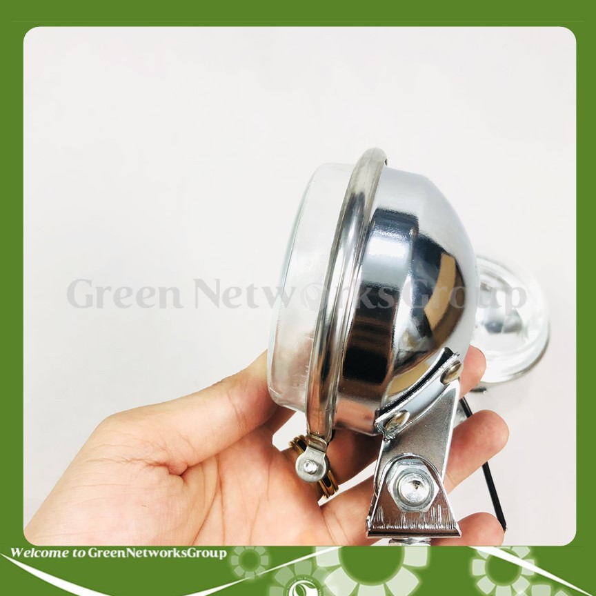 Đèn cảng tròn pha sương Nhỏ đích INOX màu trắng VICKEF 0215 Chân H3 55W 12V dùng được cho nhiều loại xe Greennetworks