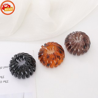 Chụp tóc co giãn thông minh, kẹp tóc búi dạng tròn