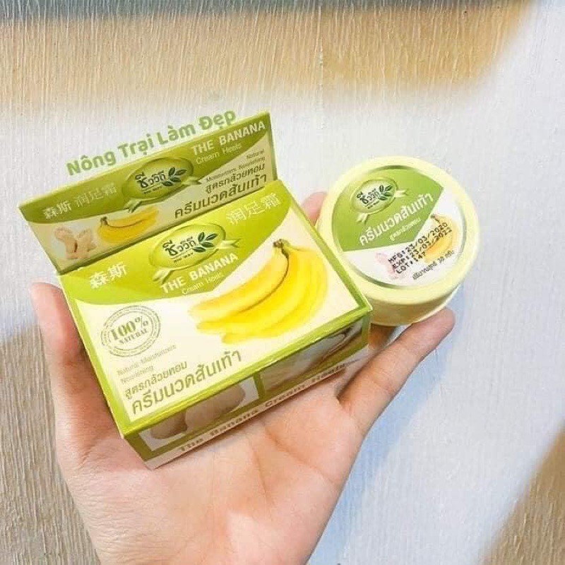 KEM TRỊ NỨT GÓT CHÂN CHUỐI THÁI