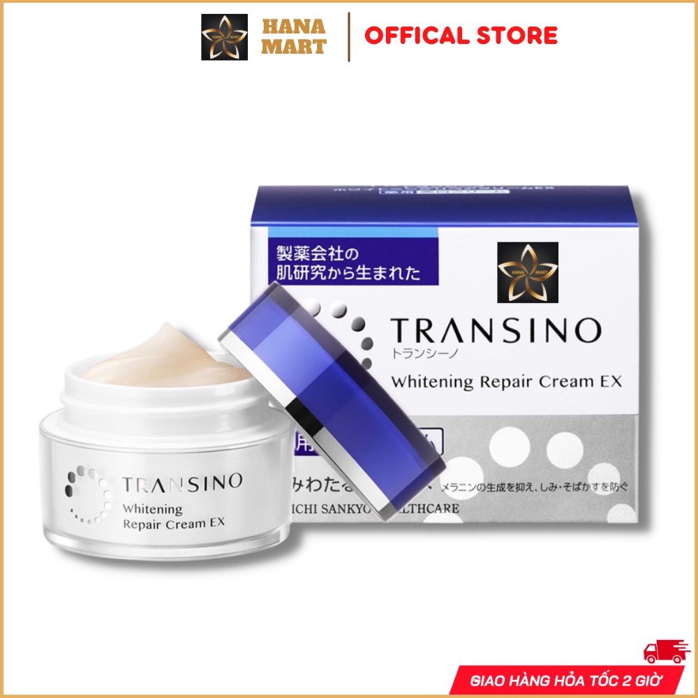 Kem dưỡng đêm giúp giảm nám, làm trắng, tái tạo và phục hồi da Transino Whitening Repair