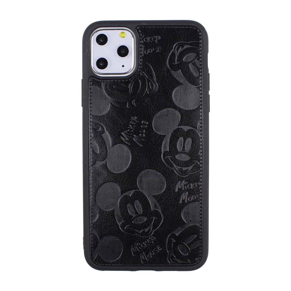 Ốp điện thoại TPU trơn màu in hình Mickey cho iPhone 6 / 6S / 7 / 8 Plus X XR | BigBuy360 - bigbuy360.vn