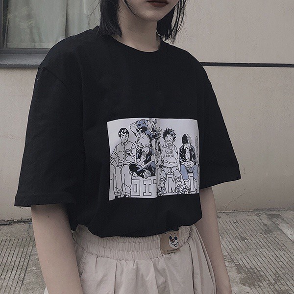 Áo Thun Tay Lỡ In Hoạt Hình Hunter X Hunter Anime Thời Trang Unisex nam nữ mẫu HOT độc đẹp giá rẻ