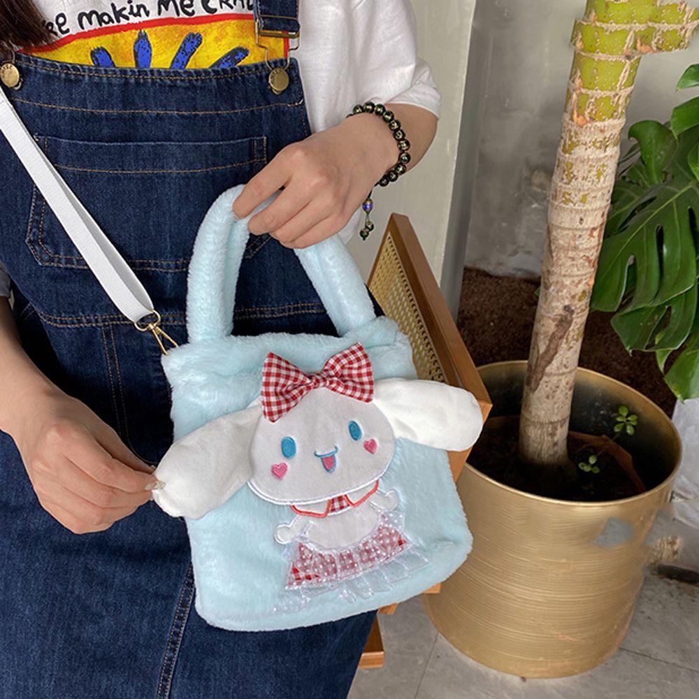 Túi Đeo Chéo Họa Tiết Hoạt Hình Phong Cách Lolita