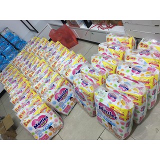 Bỉm Merries nội địa Nhật Bản dán/quần S/M/L/XL/XXL