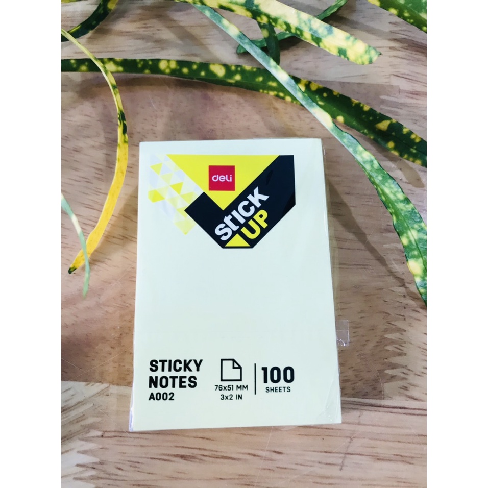 Giấy ghi chú có keo Deli 3*2 A00253