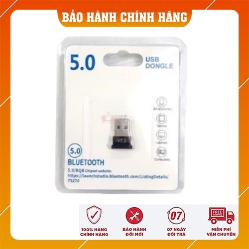 USB Bluetooth Dongle 5.0 giúp máy tính bàn, máy tính cây, Laptop thu phát sóng bluetooth
