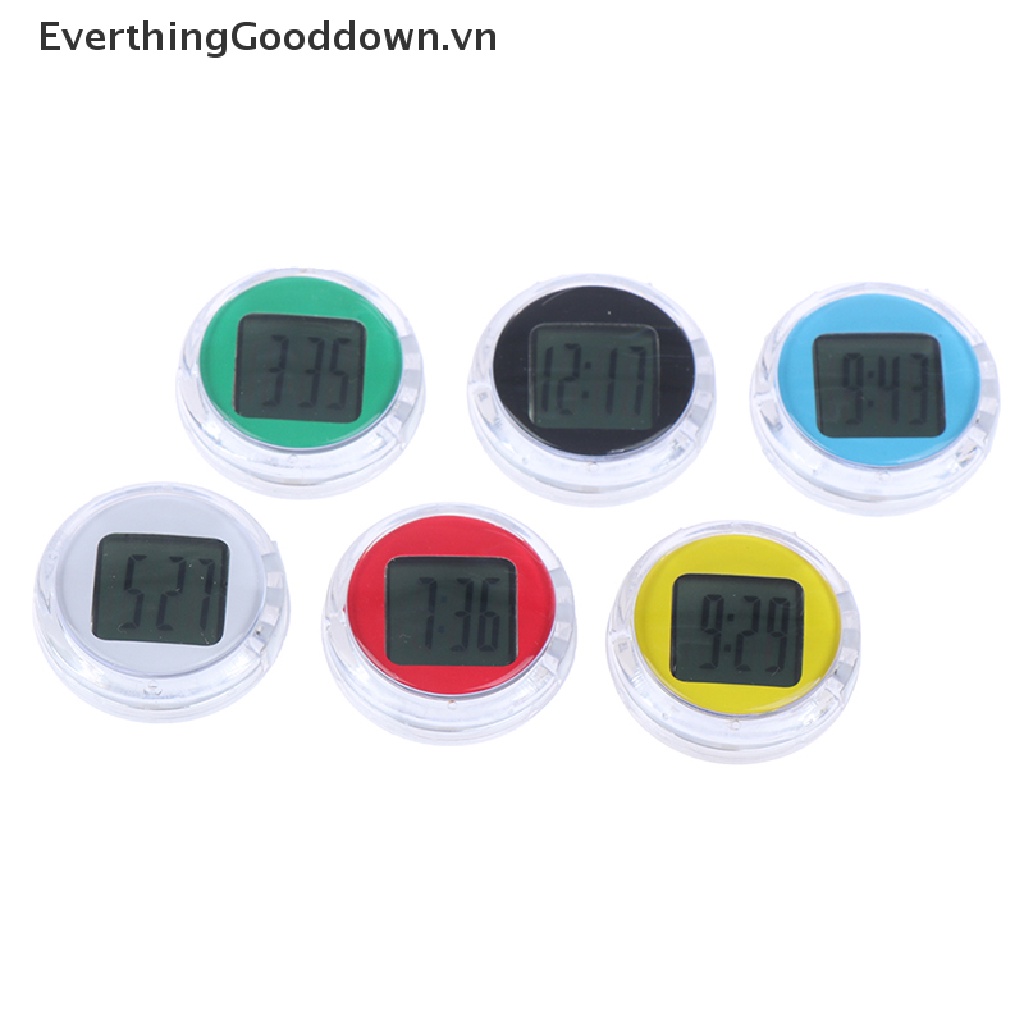 Everthingooddown 1 Đồng Hồ Điện Tử Chống Nước Thông Dụng Cho Xe Máy