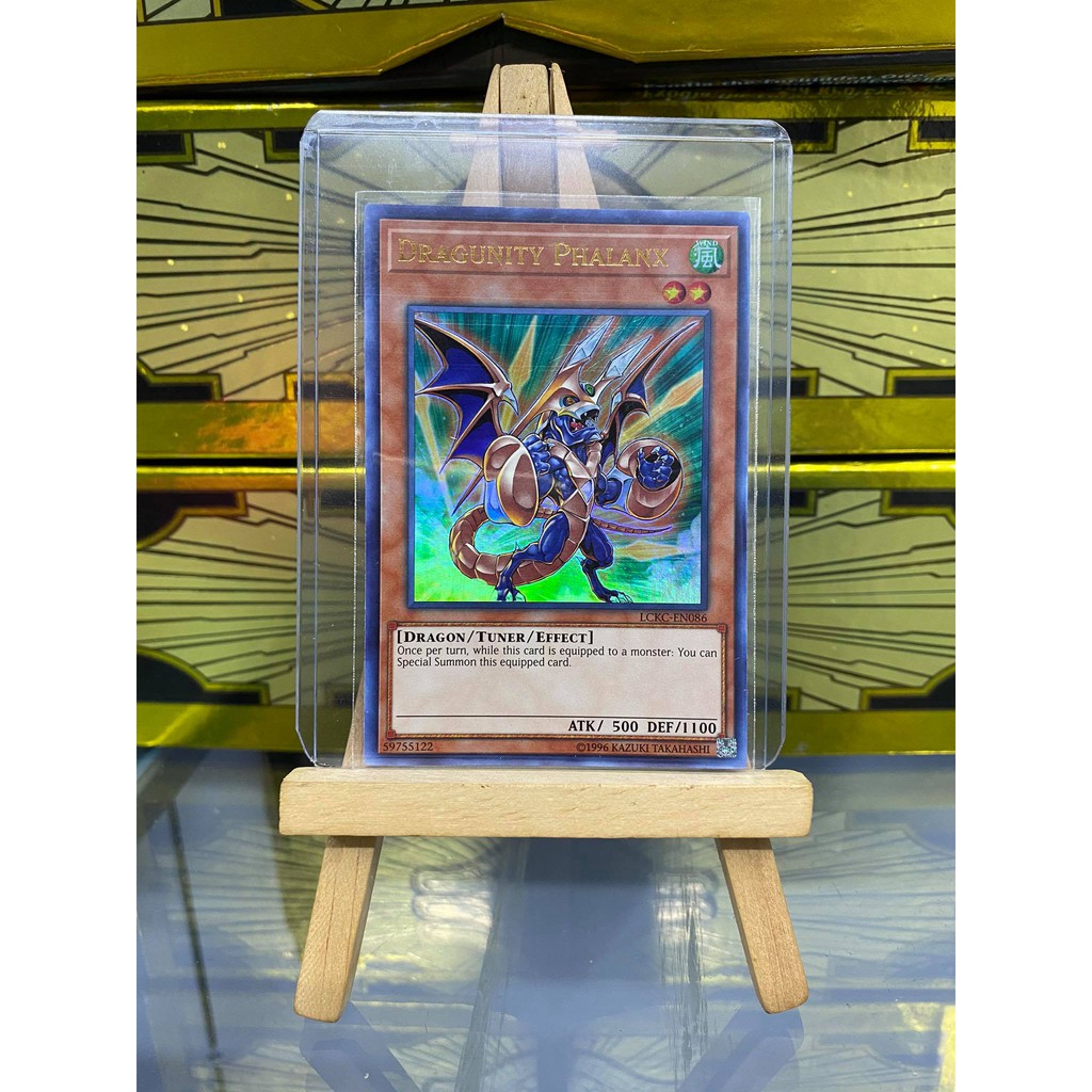 [ Dưa Hấu Yugioh ] Lá bài thẻ bài Dragunity Phalanx - Ultra Rare - Tặng bọc bài nhựa bảo quản
