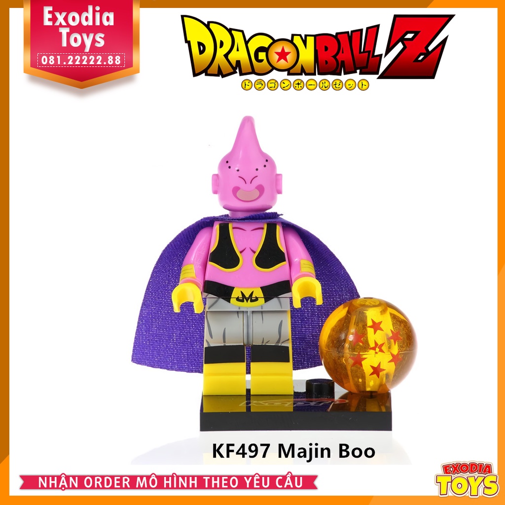 Xếp hình Minifigure nhân vật truyện manga Dragon Ball : 7 viên ngọc rồng - Đồ Chơi Lắp Ghép Sáng Tạo - KOPF KF6036