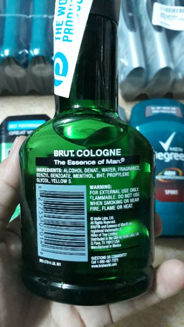 Nước hoa Nam BRUT CLASSIC SCENT Cologne  - Hàng Mỹ