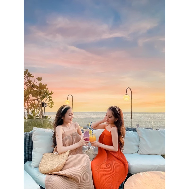 đầm xèo 2dây dập ly thắt nơ dã ngoại đi biển | BigBuy360 - bigbuy360.vn