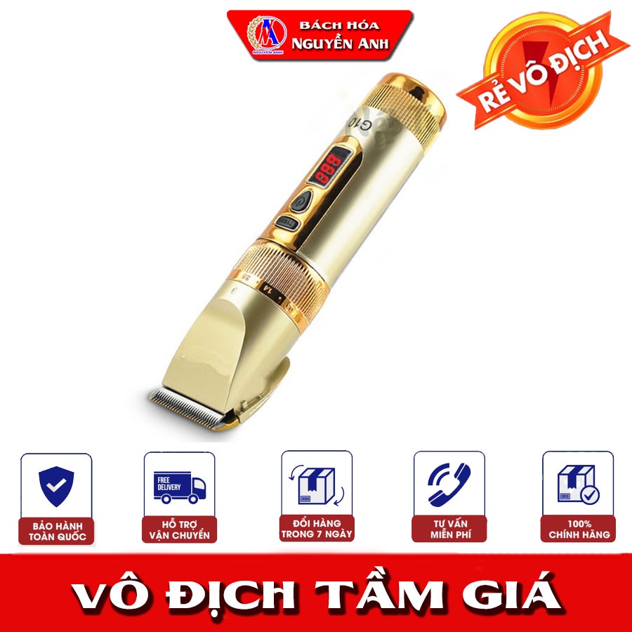 Tông đơ cắt tóc G10 - Máy Khỏe - Pin Trâu