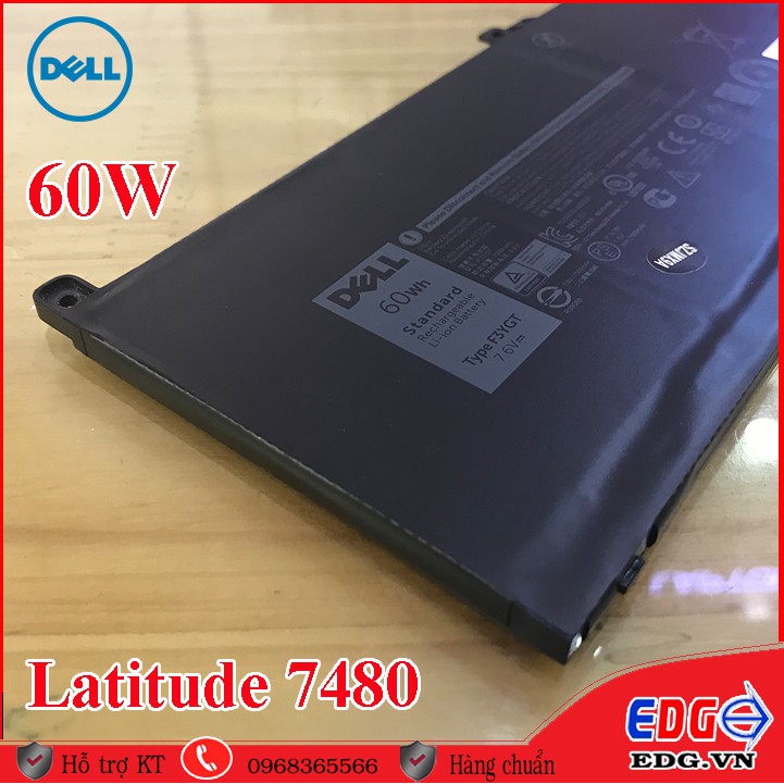 Pin laptop dell latitude 7480 chính hãng