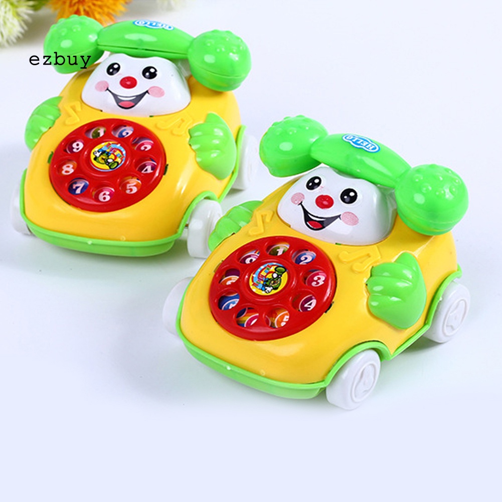 Điện Thoại Đồ Chơi Dây Kéo Hình Mặt Cười Cho Bé