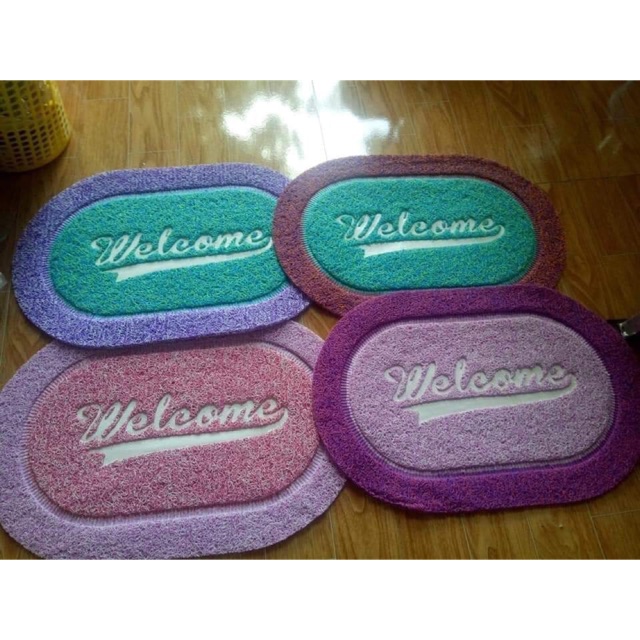 Thảm chùi chân sợi nhựa chóng trơn trượt