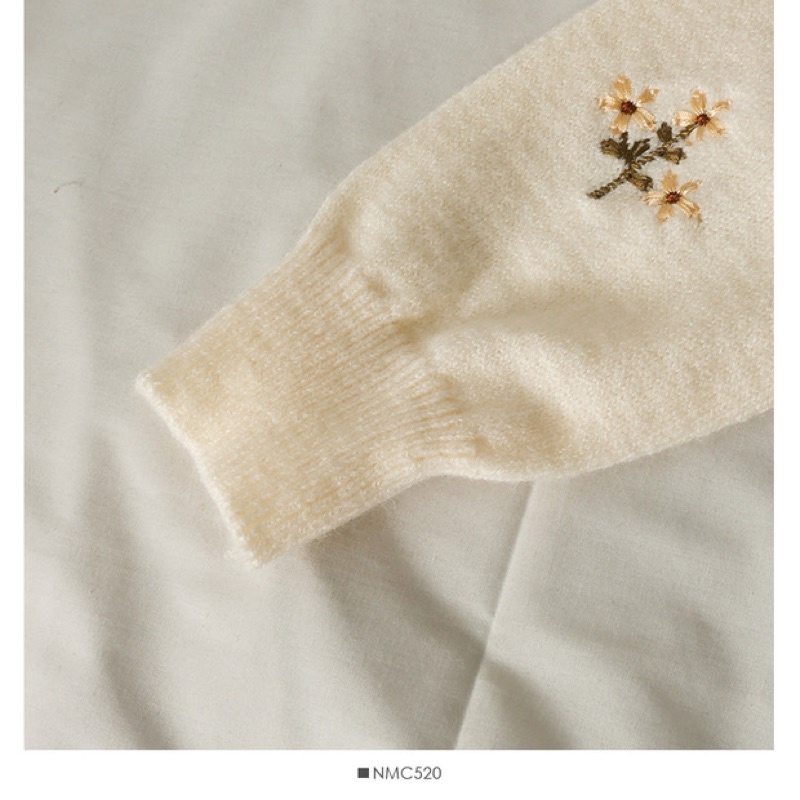 Áo khoác hoạ tiết hoa nhí