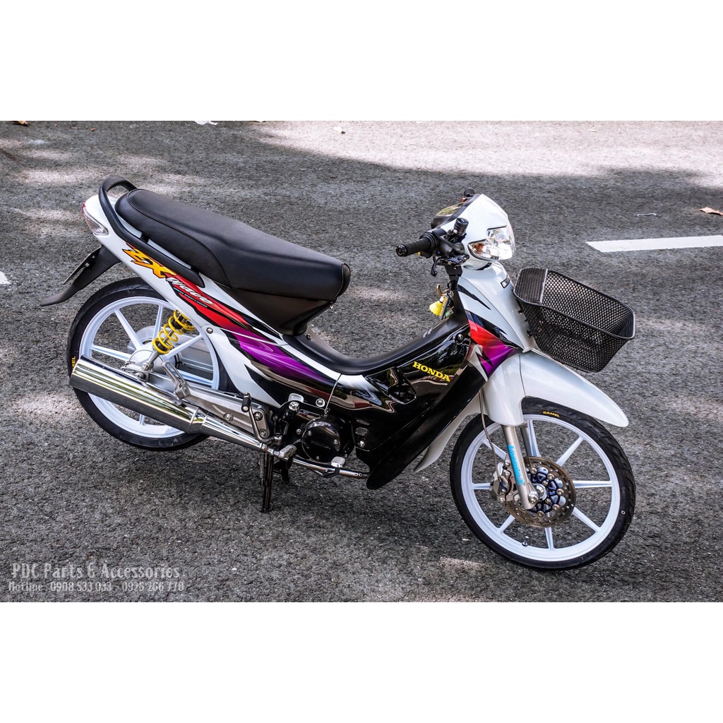 Mâm X1R 8 Cây Honda gắn Wave, Dream , Future ,Blade , Size 1.4 1.,6 chính hãng
