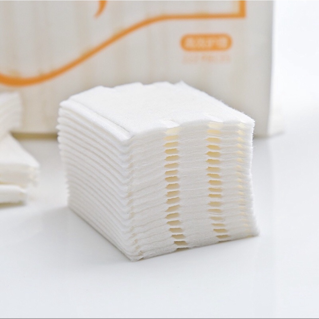 Bông tẩy trang (bông trang điểm) 3 lớp Cotton Pads Túi 222 miếng