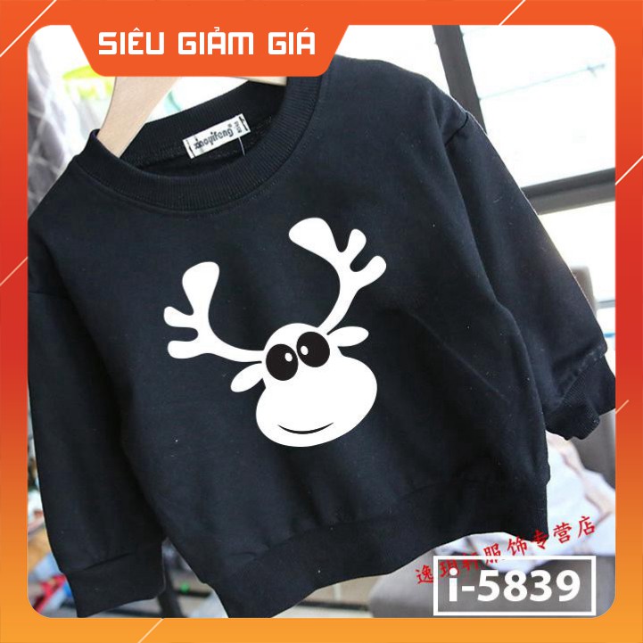 I5839 Áo Thun Gia Đình Tay Dài In Hình Họa Tiết Noel Chất Thun Da Cá Dày Dặn [Xả Kho Giảm Giá]