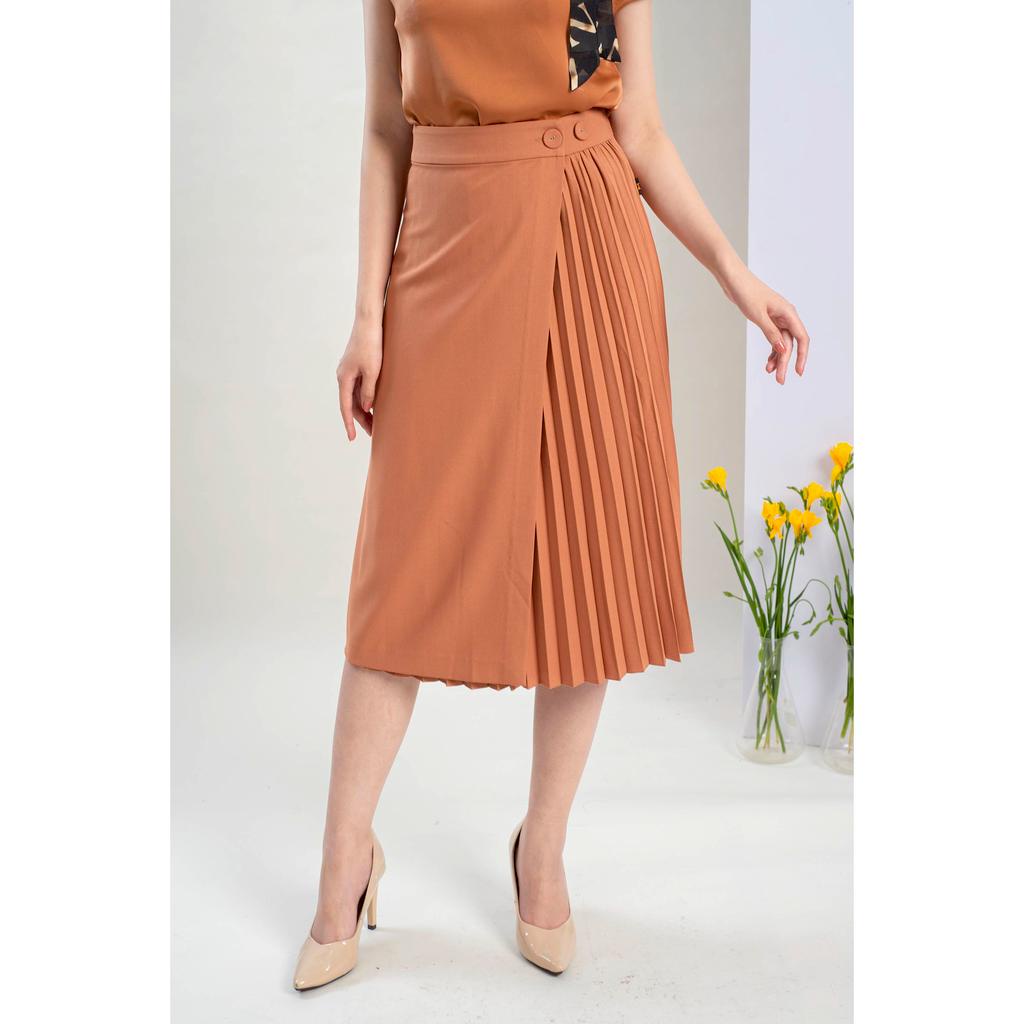 Zuýp Xòe Xếp Ly MMOutfit M-JU021120001