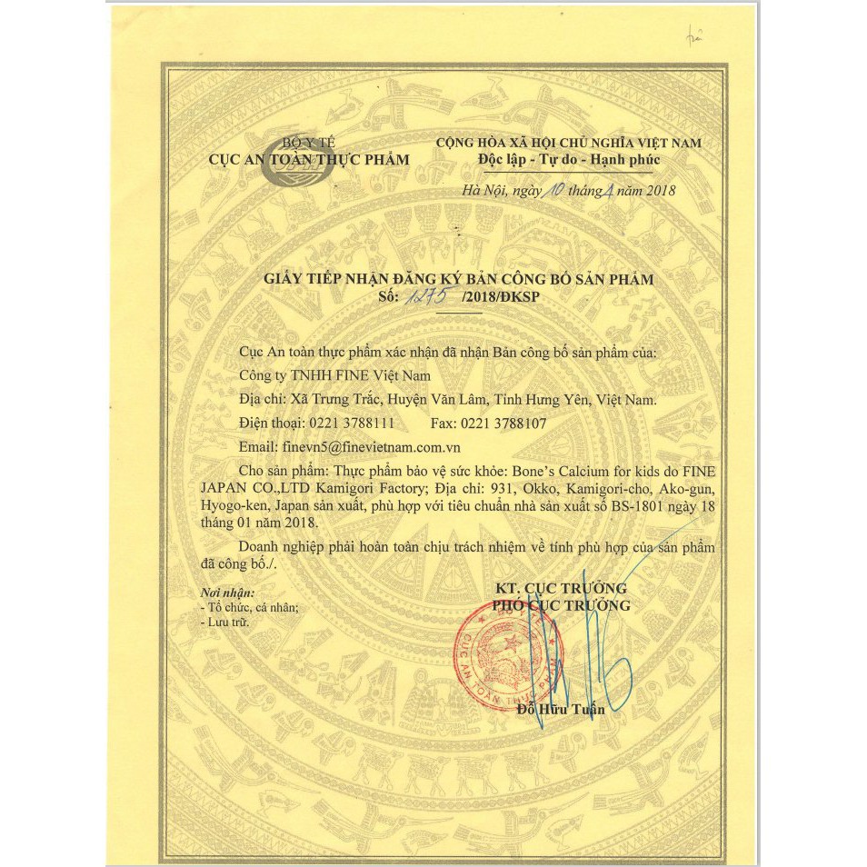 Bột canxi xương cá tuyết Bone's Calcium for kids túi 140g bổ sung calcium Nhật Bản | BigBuy360 - bigbuy360.vn