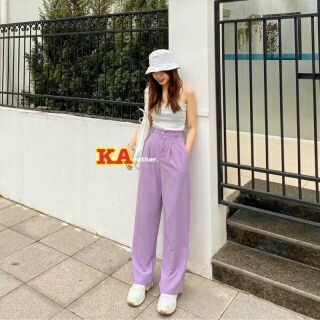 Set quần tím và áo crt