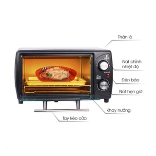 Lò nướng đa năng mini Comet 10lít CM6510