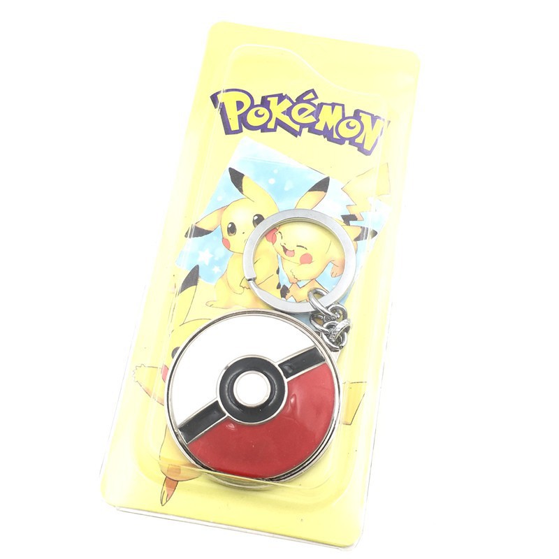 Anime Game ρokemon Go Rotatable Poké Ball Keychain Souvenir Collectibles Gift