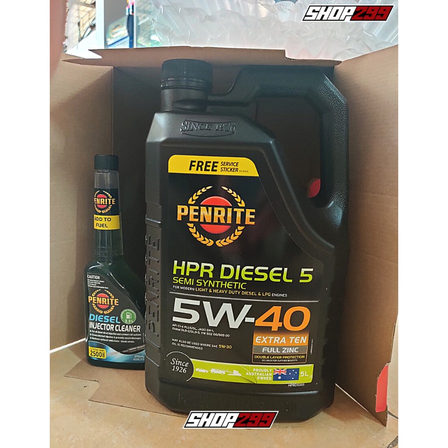 Nhớt ô tô Penrite HPR Diesel 5 5W40
