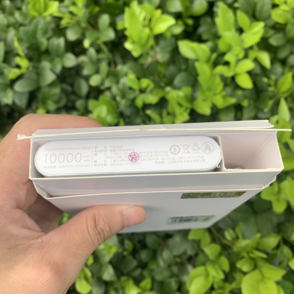 Sạc Dự Phòng - Sạc Dự Phòng Xiaomi Gen 3 10000mAh - Hỗ Trợ Sạc Nhanh bảo hành lỗi 1 đổi 1