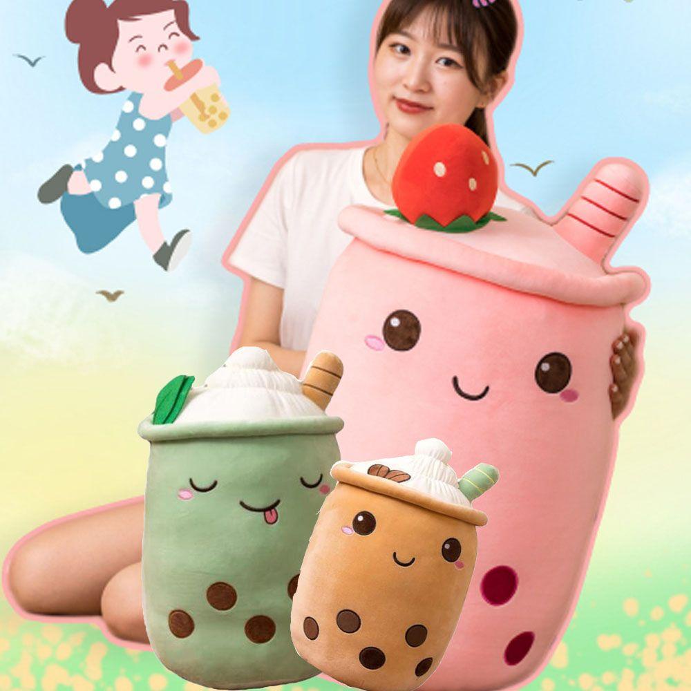 WTTLE Gối Nhồi Bông Mềm Mại Màu Nâu Dễ Thương Dùng Làm Quà Tặng Cho Bạn Bè