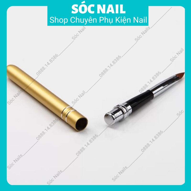Bộ Cọ Nail 10 Cây Vẽ Móng Đủ Loại Cọ Nét, Cọ Hoa Cúc, Cọ Bản, Cọ Màu Nước