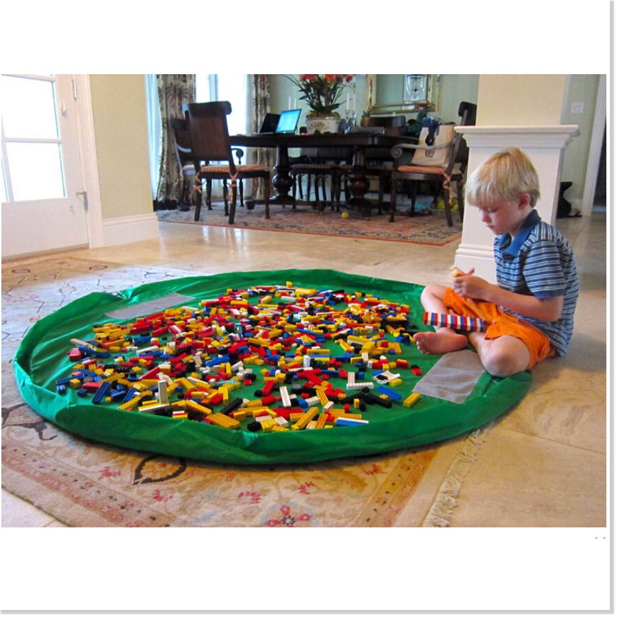 Đồ chơi trẻ em  ⛔GIÁ SỈ⛔  Thảm đựng đồ gấp gọn (45cm) - Túi đựng đồ chơi trẻ em vừa là thảm cho bé chơi đùa 6954