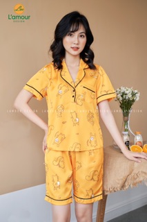 Bộ Lụa Gấu Xiao Vàng - Lửng