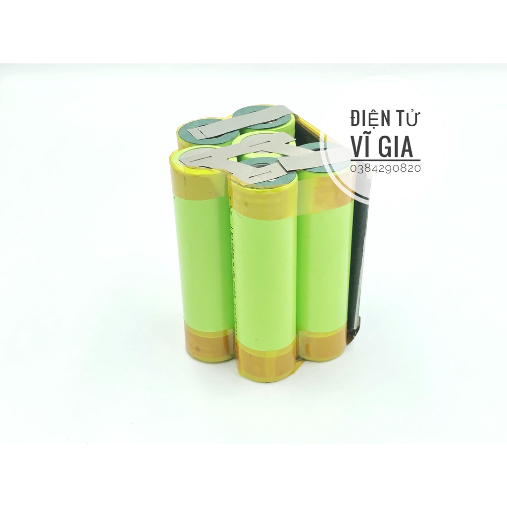 Khối Pin Hitachi 12.6V Pin Lishen   dung lượng 4000mAh xả 40A