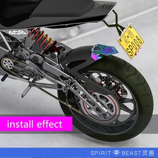 Ốp Đuôi Dè Trước Sau Bằng Thép Không Gỉ Spirit Beast