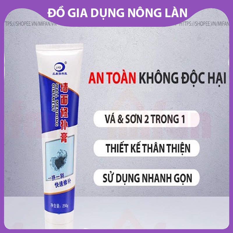 Keo chống thấm vá vết nứt tường đa năng cực bền- Keo trám tường thông minh cao cấp NL shop