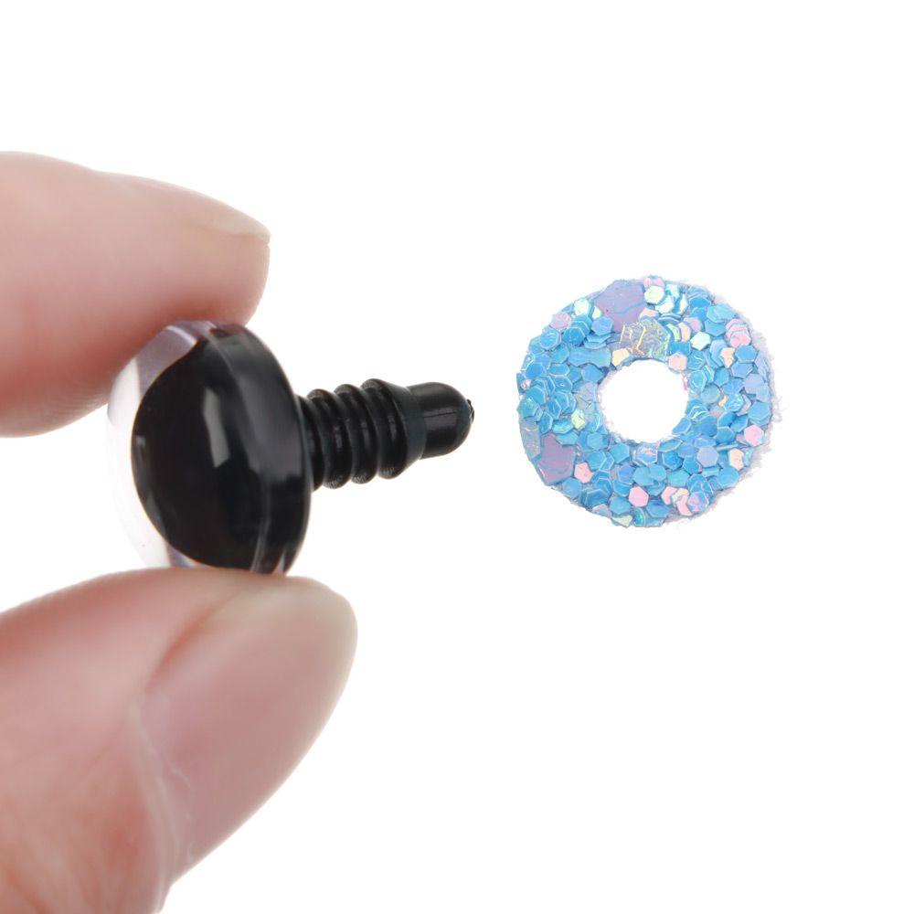 Mắt 3D Đồ Chơi Dạng Tròn Kèm Vòng Đệm Cứng Dành Cho Trẻ Em