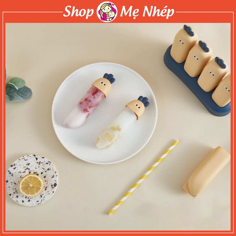 Khuôn kem – Khuôn làm kem que hình siêu dễ thương, giúp bạn làm kem dễ dàng, tiện lợi hơn