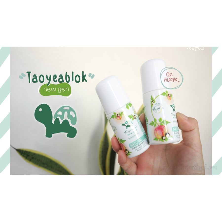 Lăņ khử mùi se khít lỗ châŋ lông Taoyeablok New Gen Fresh &amp; Firm Deo Roll On Thái Lan